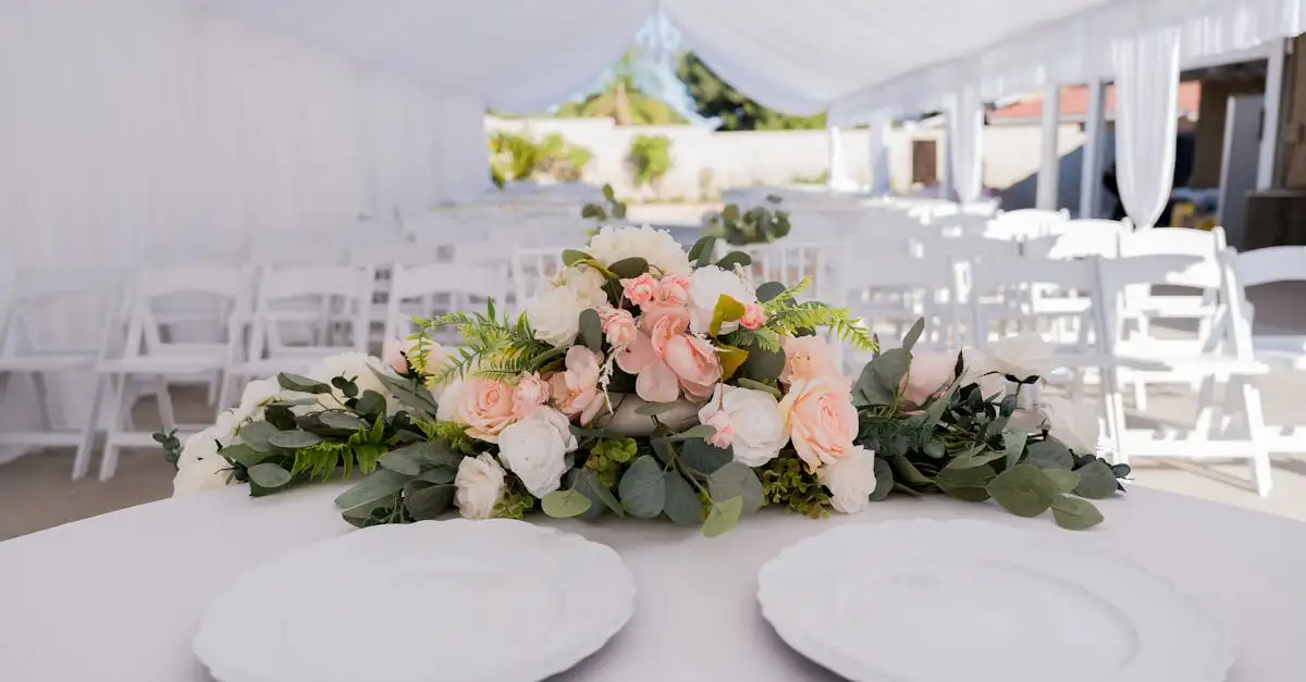 Huur een luxe bruiloft tent voor uw speciale dag