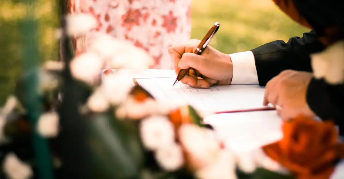 Contract fotograaf bruiloft: juridische tips en voorbeelden