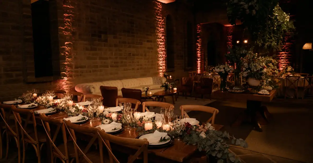Feestzaal huwelijk: Vind de perfecte locatie vandaag